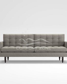 Button Tufted Petrie Midcentury Sofa Comfort Zone
