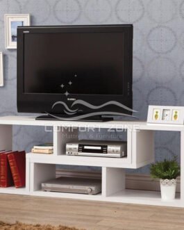 Convertible TV Console and Bookcase Combination Comfort Zone