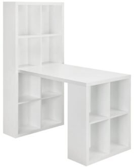 Computer Desk (Storage Cubes) For Office Comfort Zone