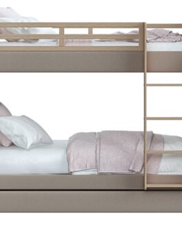 Double Mattress with Trundle Bunk Bed Comfort Zone