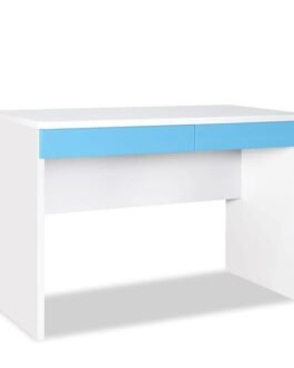 Study & Laptop Table in Blue and White Color Comfort Zone