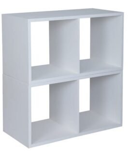 Box Storage Cabinets in White Comfort Zone